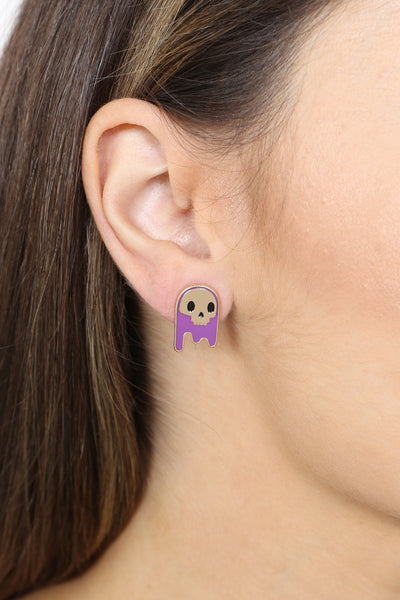 HALLOWEEN ENAMEL 3 SET ASSORTED EARRING /6PCS