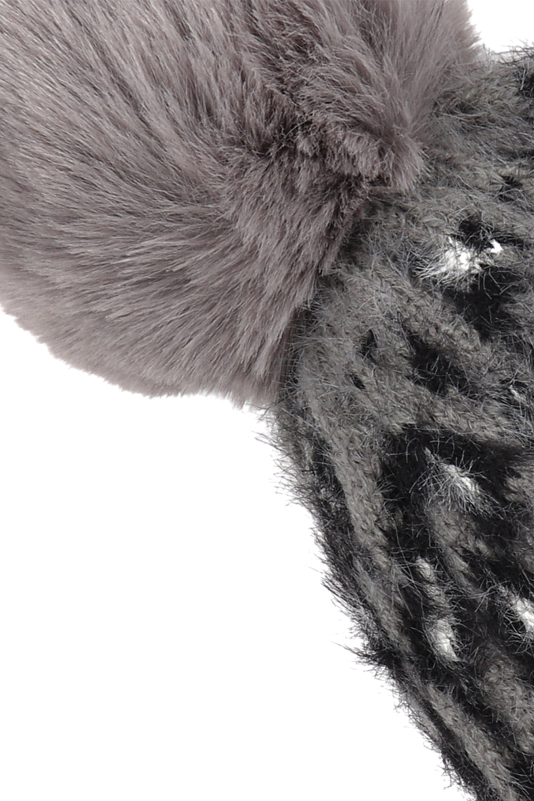 LEOPARD POMPOM FUZZY FLEECE BEANIE (NOW $ 4.25 ONLY!)