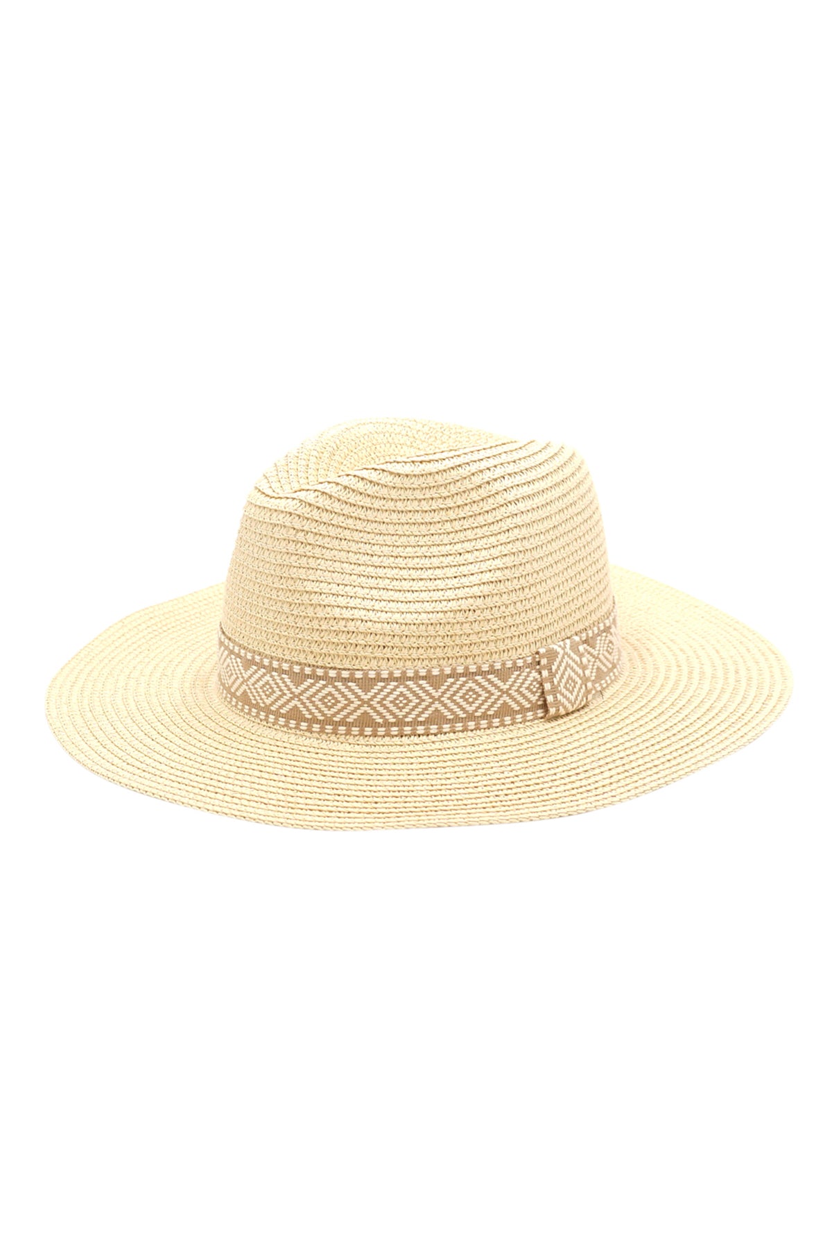 TRIBAL BAND PANAMA SUN HAT