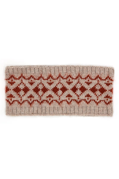 AZTEC PATTERN EAR WARMER HEADBAND