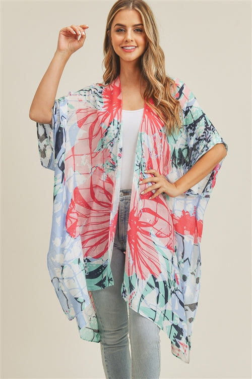 BIG FLOWER KIMONO