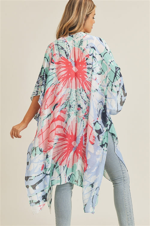 BIG FLOWER KIMONO