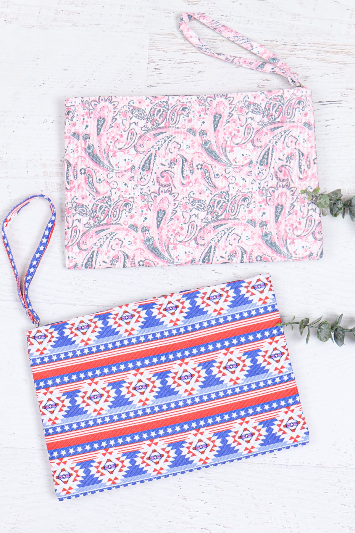 STAR & STRIPE AZTEC POUCH