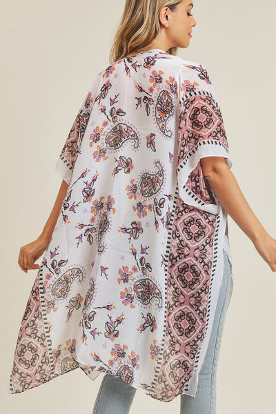 PAISLEY FLOWER KIMONO