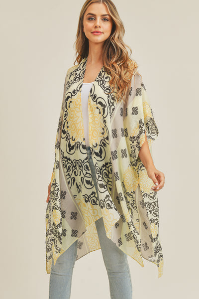 BOHEMIAN PATTERN KIMONO
