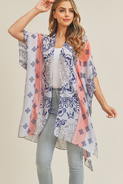 BOHEMIAN PATTERN KIMONO