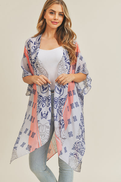 BOHEMIAN PATTERN KIMONO