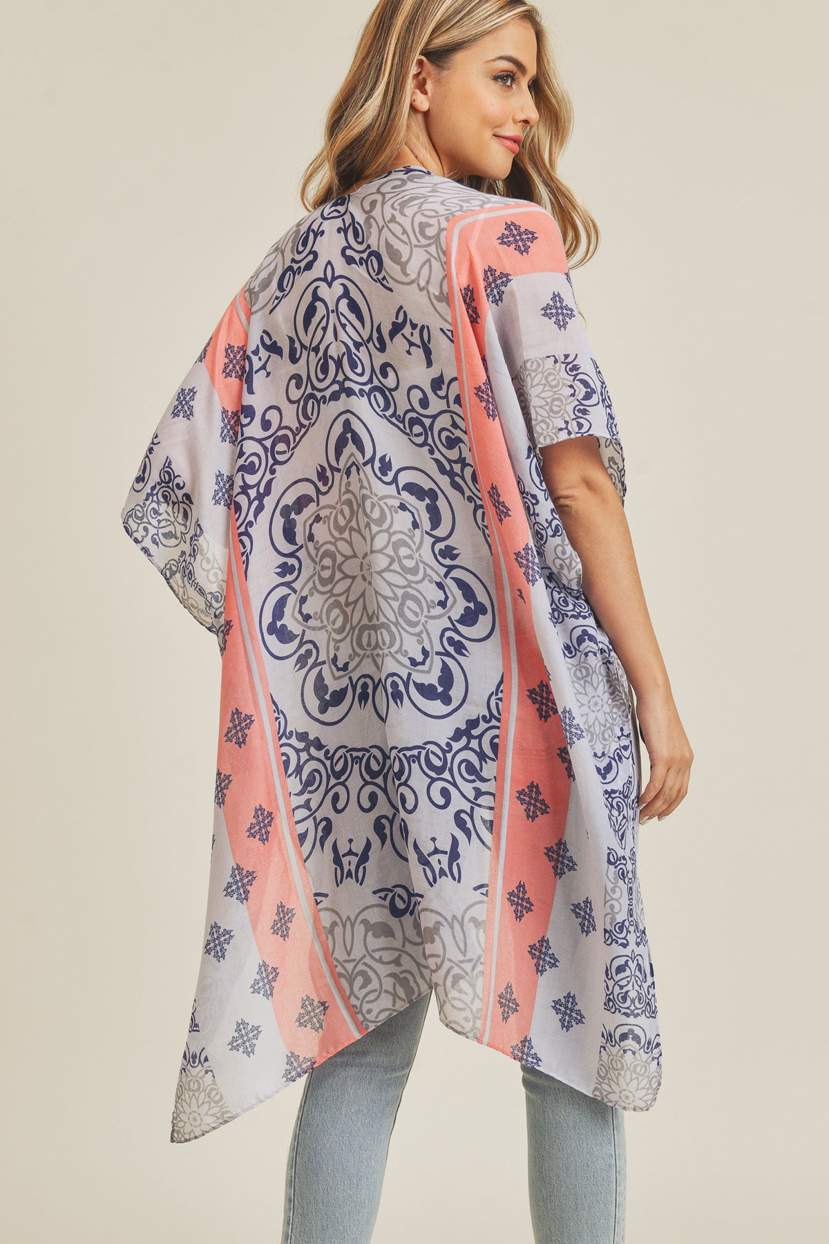 BOHEMIAN PATTERN KIMONO