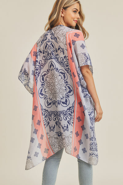 BOHEMIAN PATTERN KIMONO