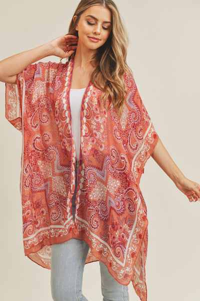 BOHEMIAN PATTERN KIMONO