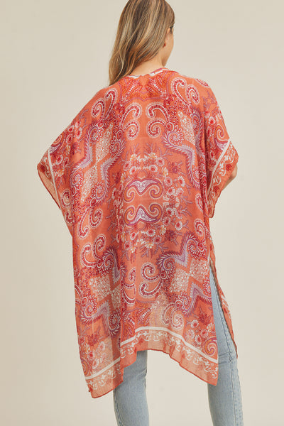 BOHEMIAN PATTERN KIMONO