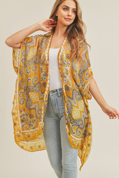 BOHEMIAN PATTERN KIMONO