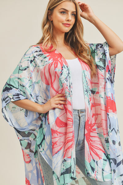 BIG FLOWER KIMONO