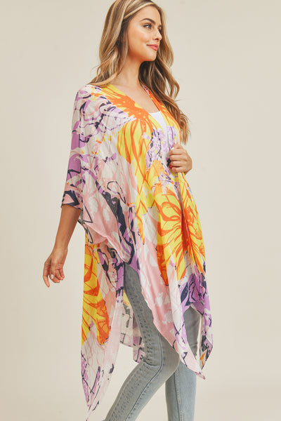 BIG FLOWER KIMONO