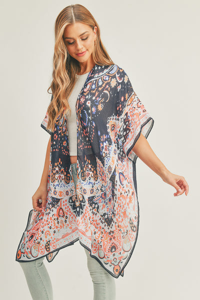 BOHO PRINT KIMONO