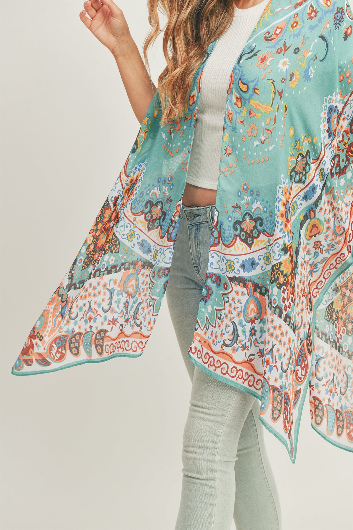 BOHO PRINT KIMONO