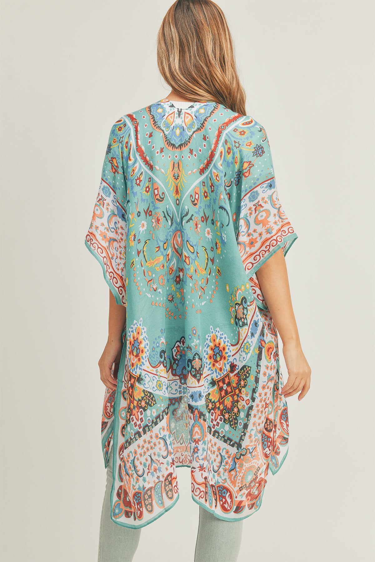 BOHO PRINT KIMONO