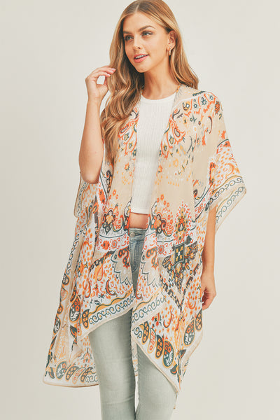 BOHO PRINT KIMONO