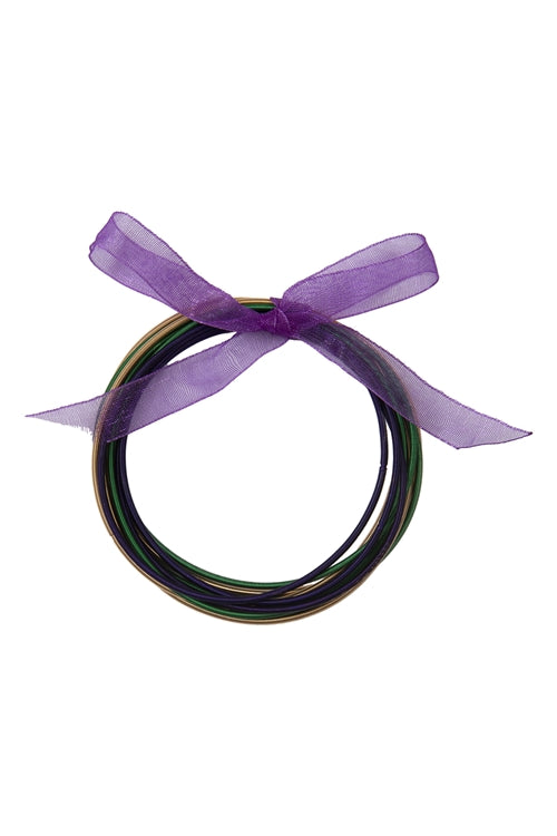 mardi gras guitar string bracelets