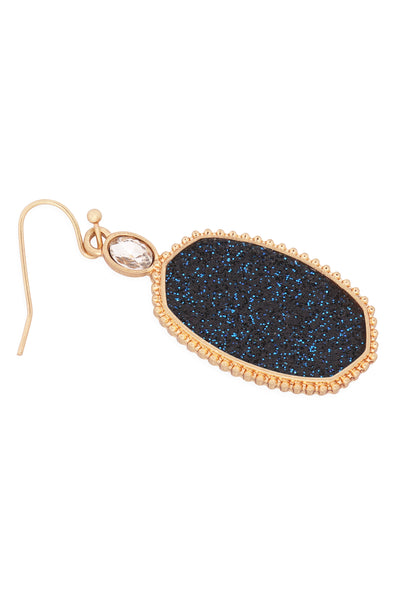 FACETED DROP EARRINGS/6PAIRS (NOW $1.25 ONLY!)