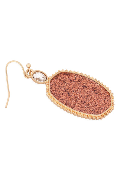 FACETED DROP EARRINGS/6PAIRS (NOW $1.25 ONLY!)