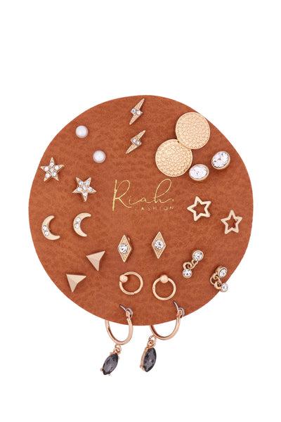 DAINTY STUD EARRING SET