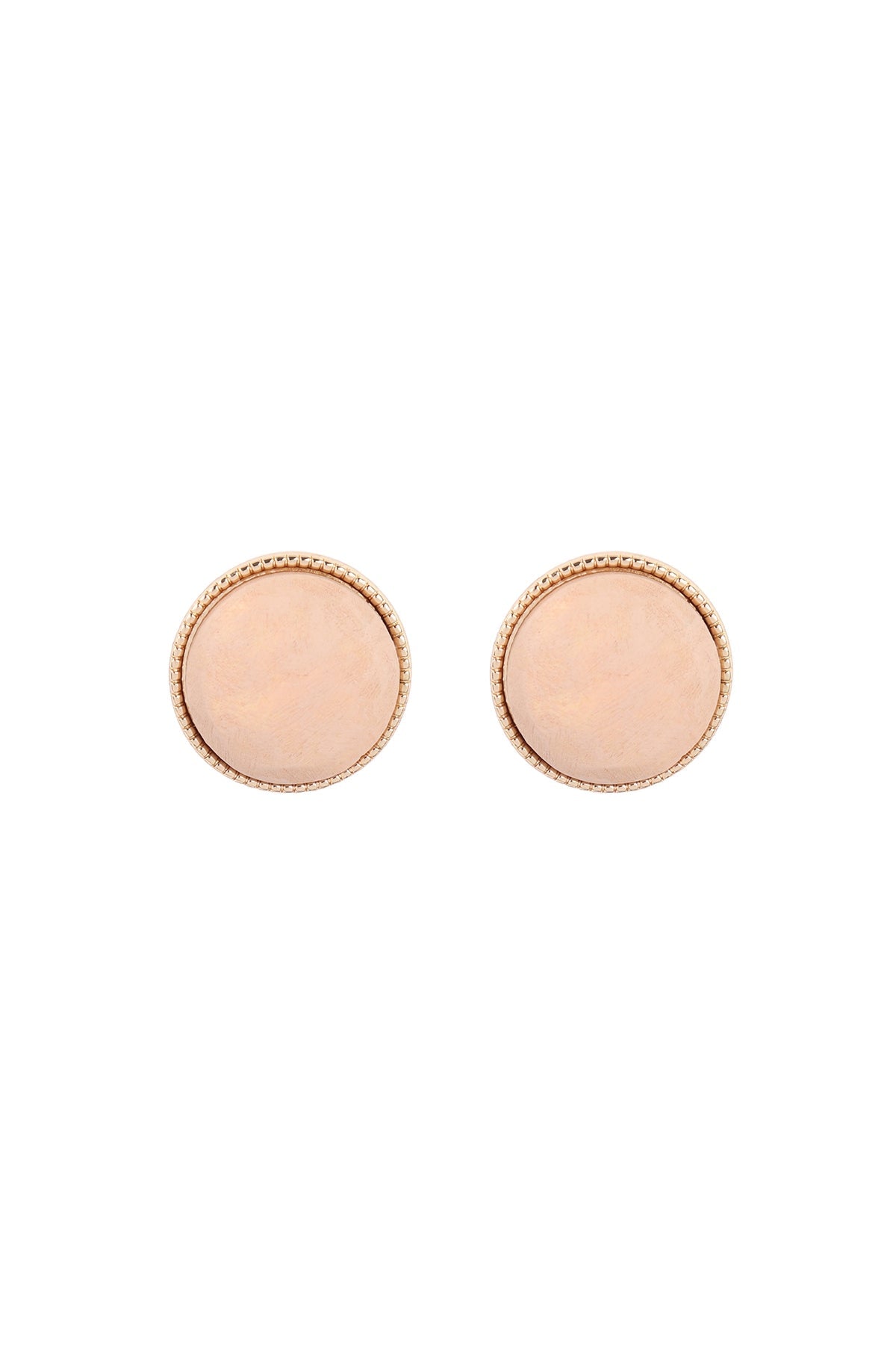 ROUND WOOD STUD EARRINGS (NOW $1.25 ONLY!)