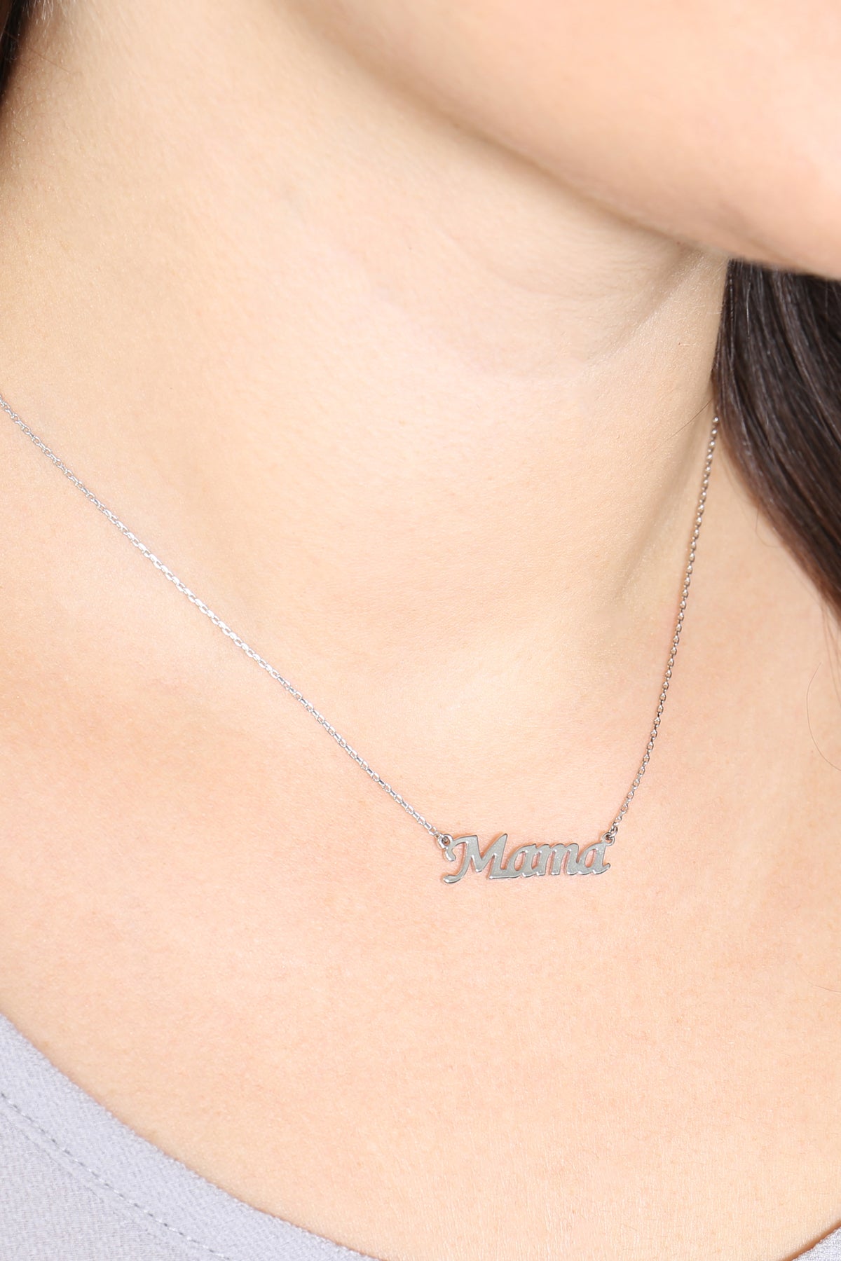 MAMA PERSONALIZED CHARM NECKLACE