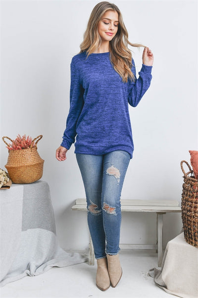 RFT2617-TWO TONED ROUND NECK SWEATSHIRT-1-2-2-2 (NOW $5.75 ONLY!)