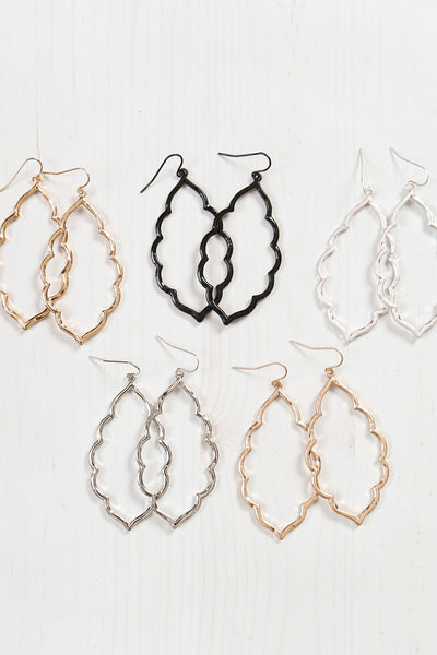 MOROCCAN CUTOUT EARRINGS