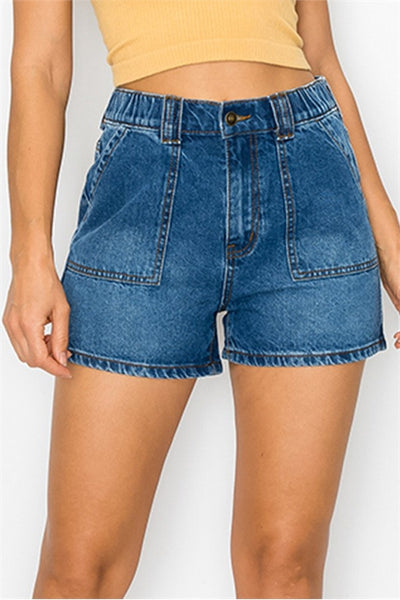 RIGID PATCH POCKET SHORTS-2-2-2